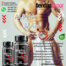 Alphaman 20 Caps Original Aumenta el tamaño del pene